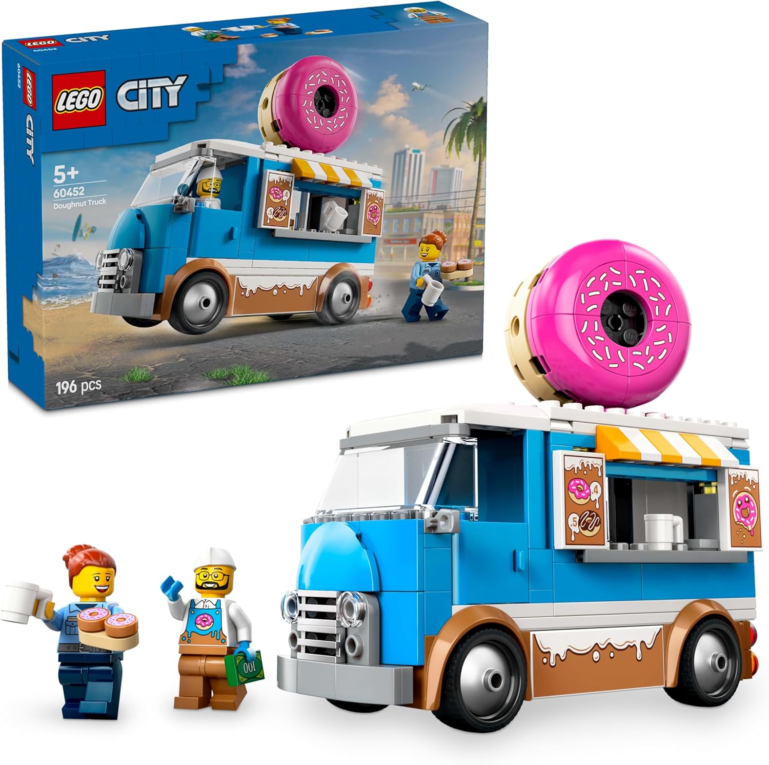 LEGO City Donut Truck & Traktor mit Anhänger zum Superpreis