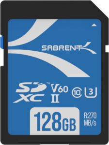 SABRENT SD-Karte 128GB V60 UHS II im Prime-Deal – Jetzt sparen!