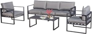 Jet-Line Gartenlounge Kreta II – XXL-Komfort zum Schnäppchenpreis