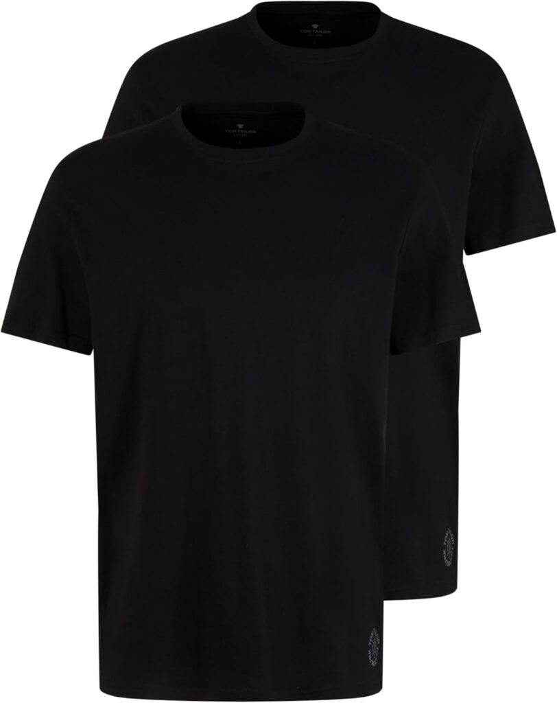 TOM TAILOR Herren T-Shirt Doppelpack zum Hammerpreis
